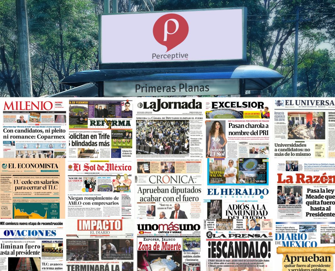 Primeras planas de México