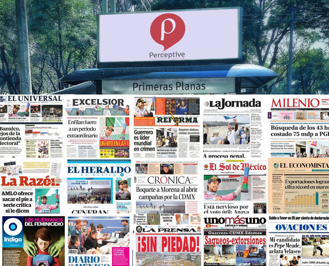 Las primeras planas en México