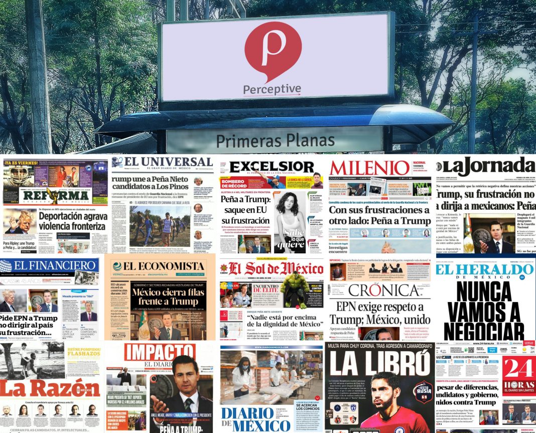 Primeras planas en México