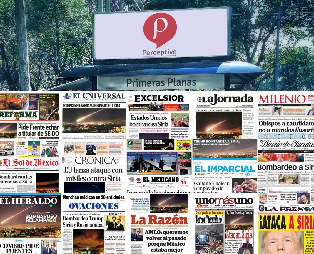 Primeras planas nacionales