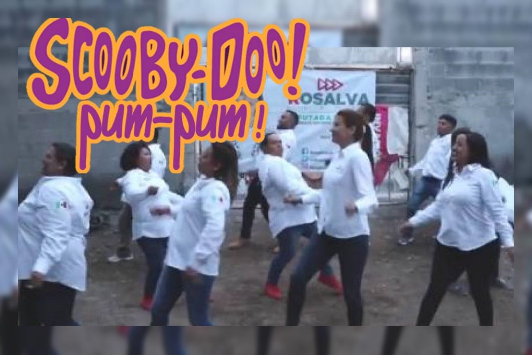 A falta de propuestas candidata del PRI pide votos al ritmo de «Scooby Doo Pa Pa»