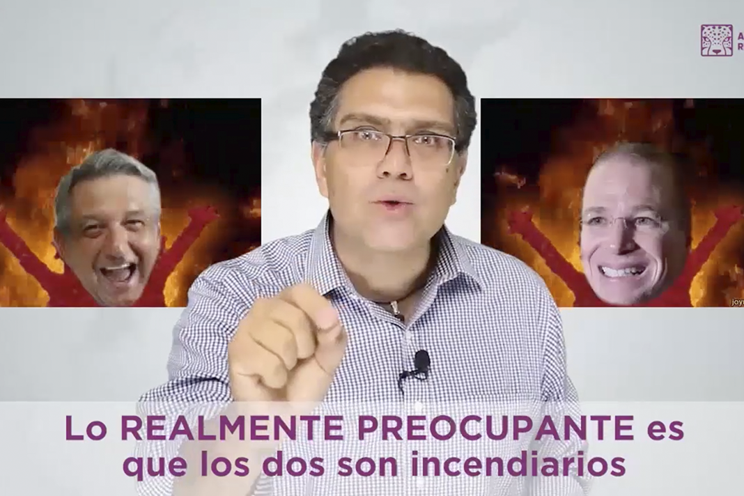 Ríos Piter le pone buen humor a las campañas con video; asegura que las elecciones aún no están definidas