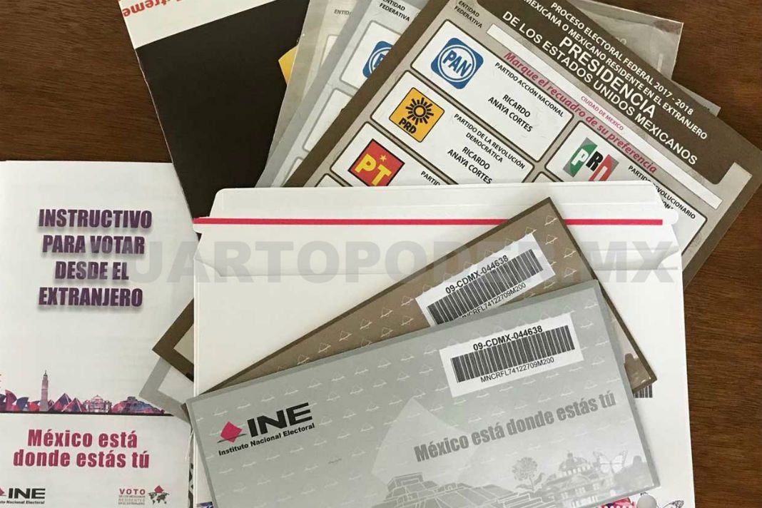 4 mil mexicanos ya votaron en el extranjero: INE