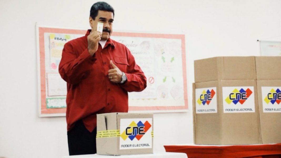 Tras polémicos comicios, Maduro fue reelecto con 61% de los votos
