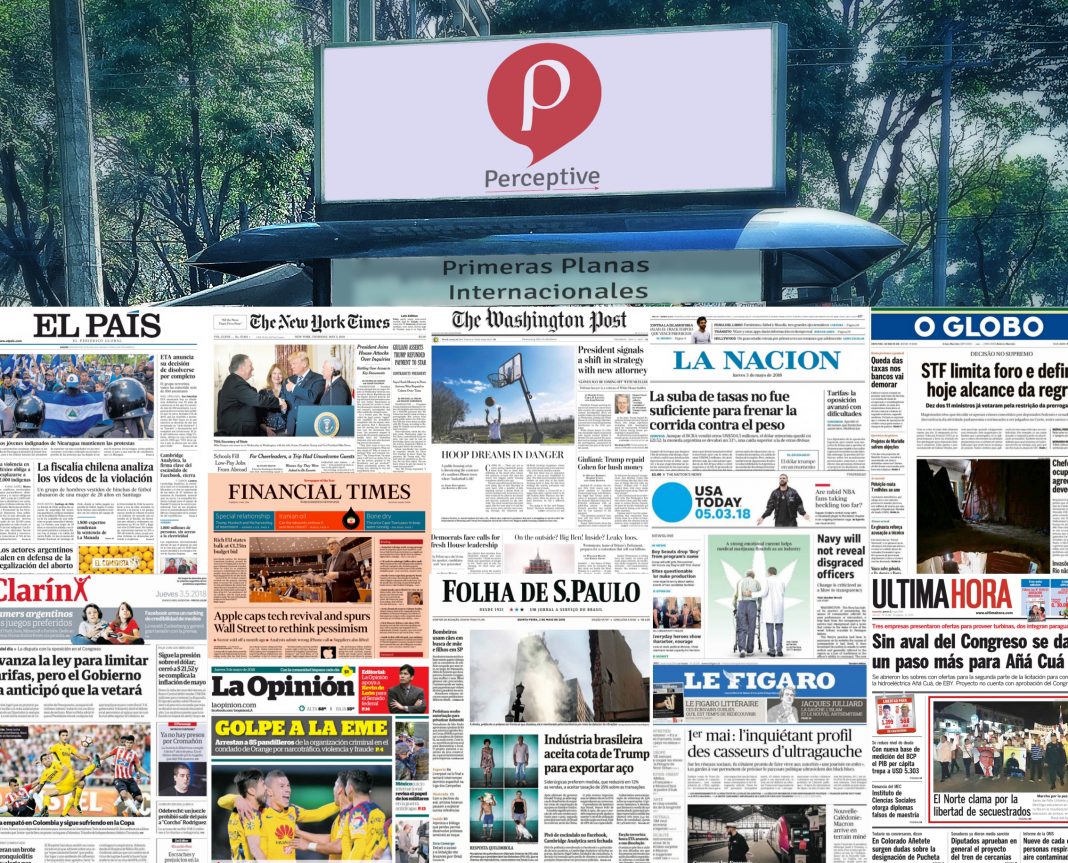 Primeras planas del mundo