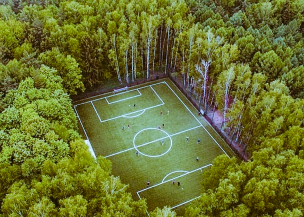 FOTOS: Increíbles imágenes sobre cancha de futbol en la selva de Rusia
