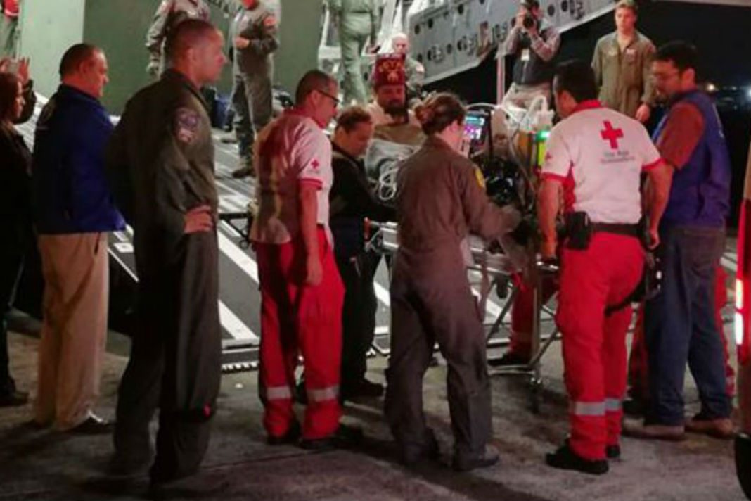 Trasladan a EU niños quemados por Volcán de Fuego en Guatemala