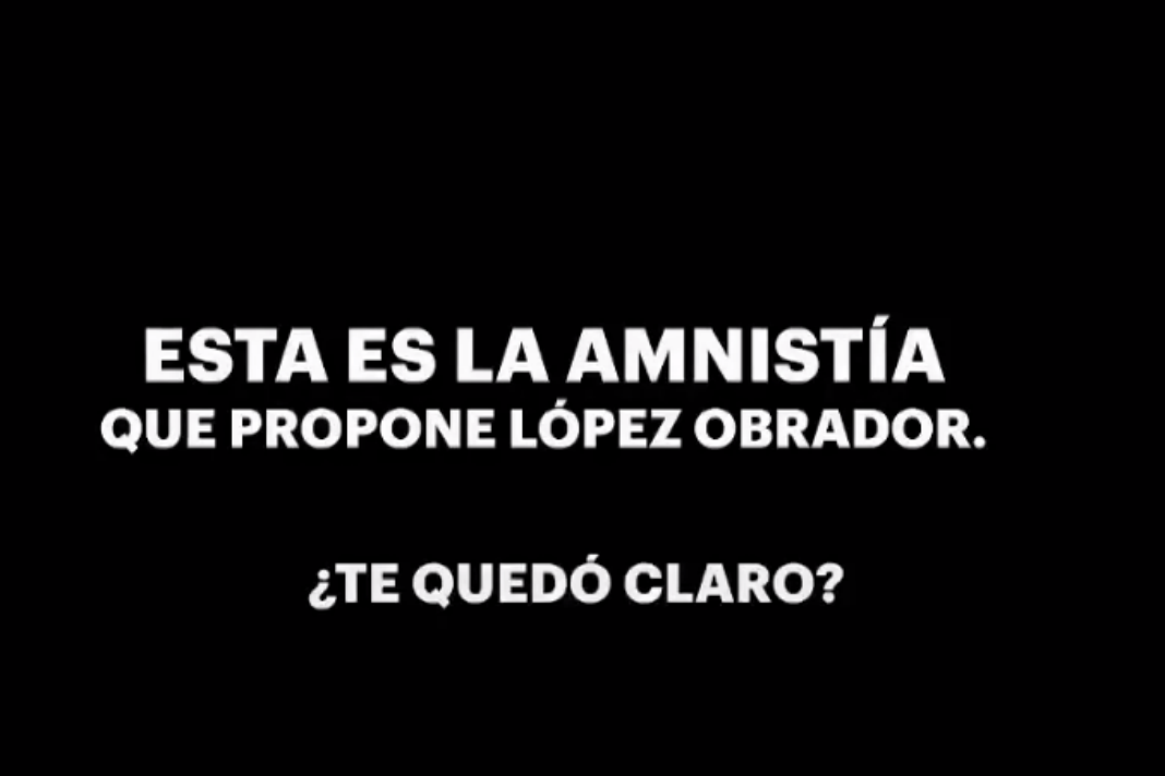 VIDEO: Un nuevo spot contra ley de amnistía de AMLO se viraliza en redes
