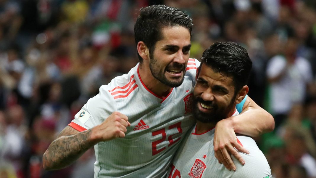 España vence a Irán por 1-0 y lidera junto a Portugal el Grupo B