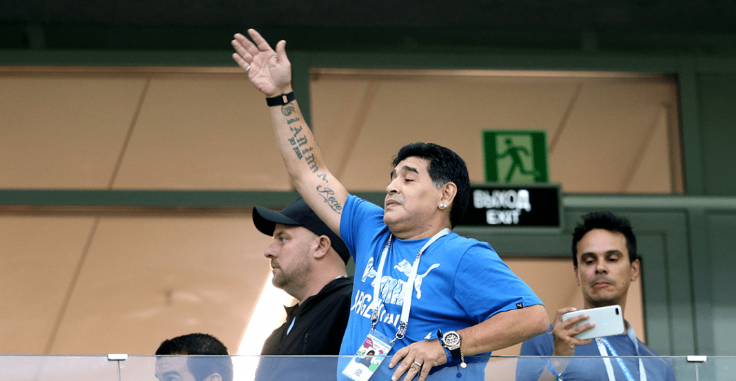 VIDEO: Maradona se declara fan del TRI