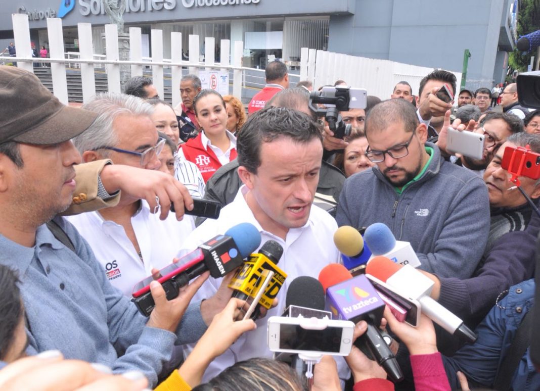 Contra viento y marea, mi candidatura crece y es la única que puede vencer a Sheinbaum: Mikel Arriola