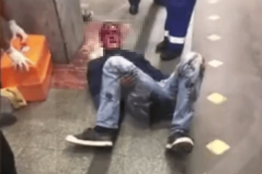 VIDEO: Hombre se lanzó a las vías del tren y sobrevivió