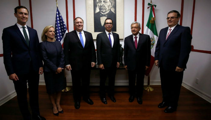 Quiere EU relación comercial recíproca y moderna con México: Pompeo