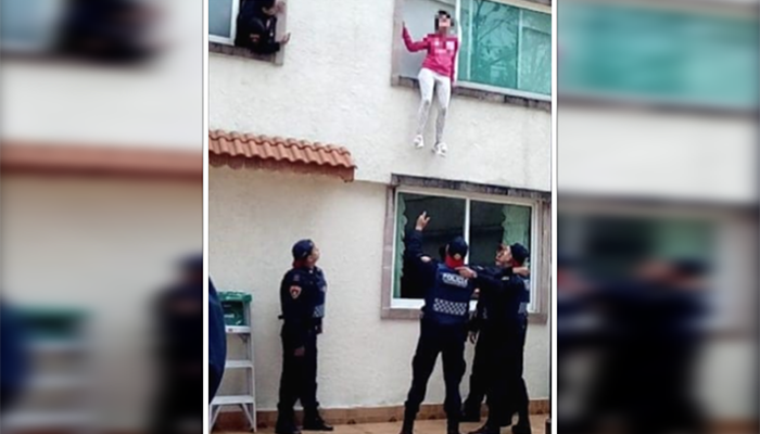 Joven intenta suicidarse desde la ventana del primer piso… Y hay memes