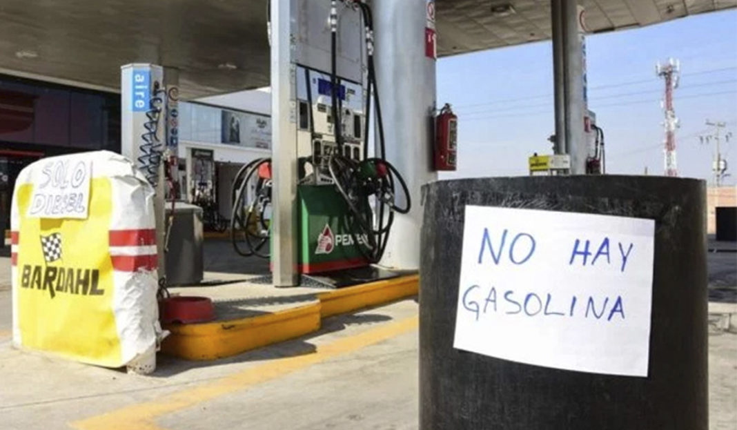México, con combustible para tres días