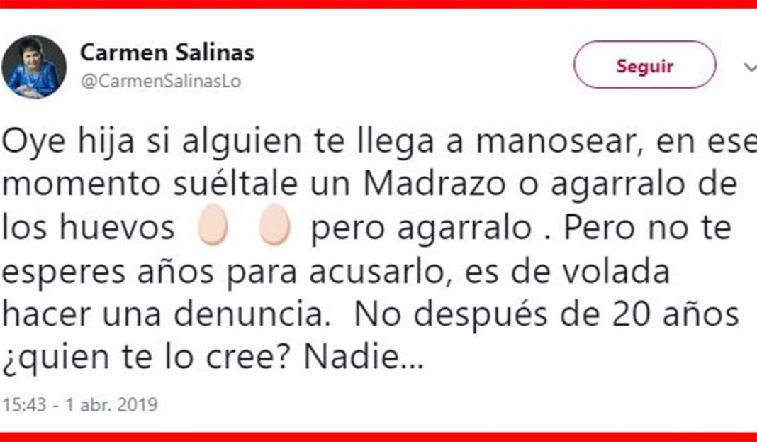 Carmen Salinas Vs #MeTooMúsicosMexicanos tras muerte de Armando Vega Gil