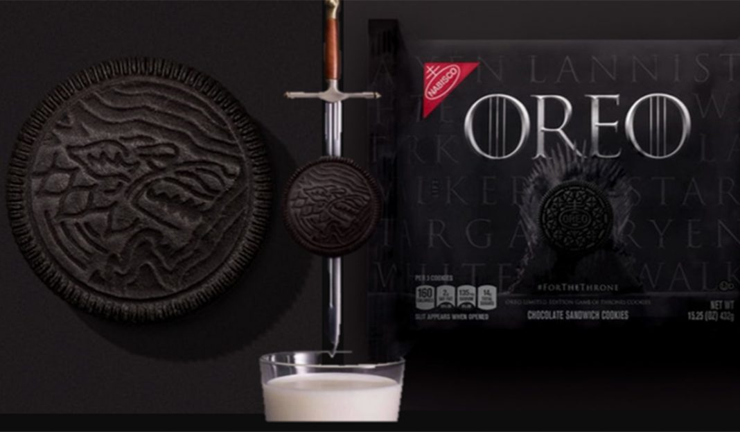 Galletas OREO festejan regreso de Game Of Thrones ¡TOMEN MI DINERO!