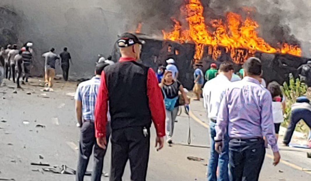 Trágico accidente en autopista Puebla-Veracruz (IMÁGENES)