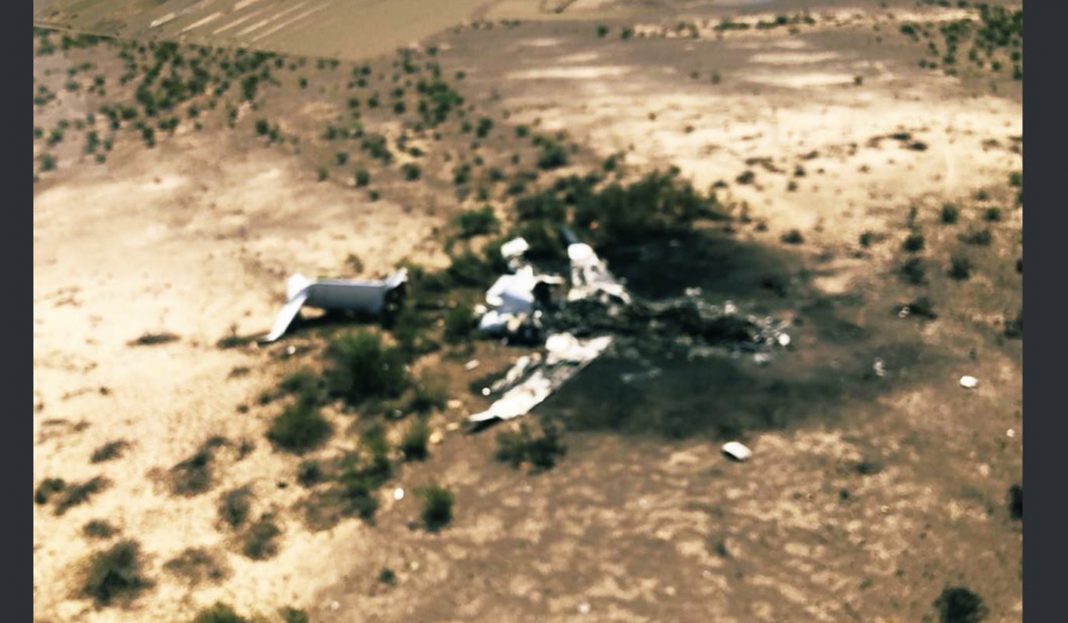 Así quedó el avión desaparecido que cubría vuelo a Monterrey