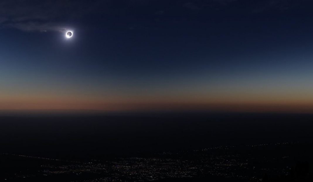 Las impresionantes imágenes del Eclipse Solar
