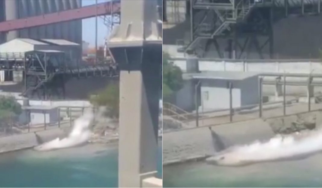 ¡DESASTRE AMBIENTAL! Grupo México derrama tres mil litros de ácido sulfúrico en Mar de Cortés