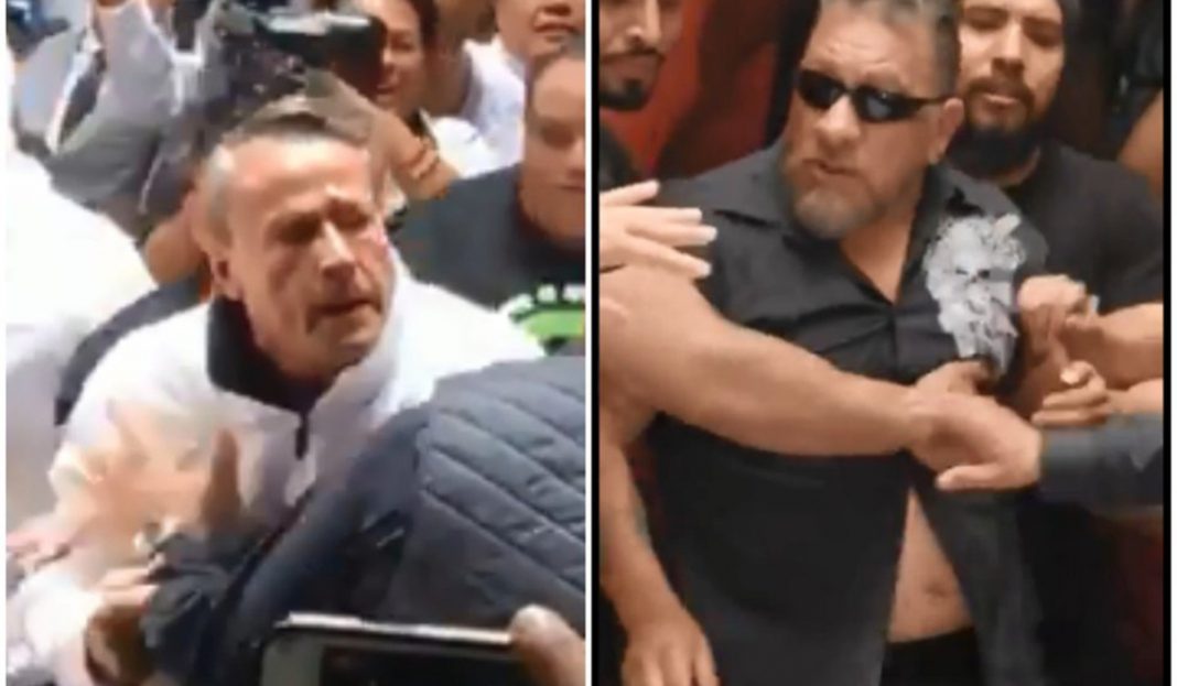 Carlos Trejo golpea a Alfredo Adame en plena conferencia de prensa (VIDEOS)