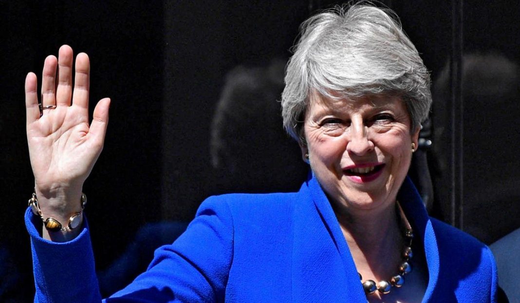 Se despide la primera ministra británica