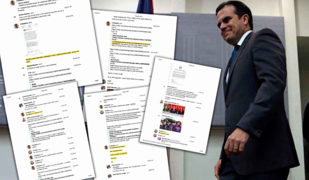 Sale a la luz pública nuevo chat entre Rosselló y funcionarios puertorriqueños