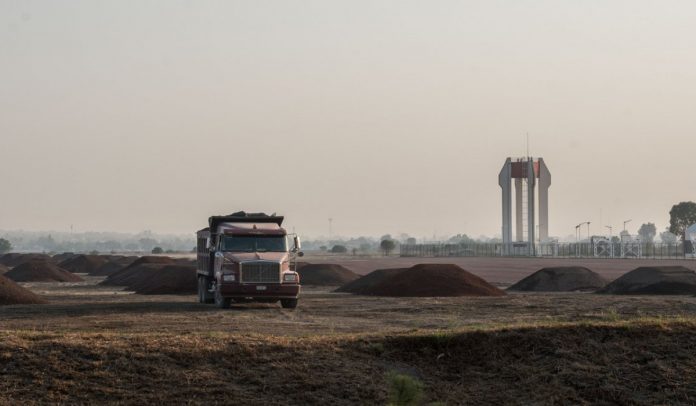 Los terrenos de Santa Lucía donde se construirá el aeropuerto de AMLO (Foto: Cuartoscuro)