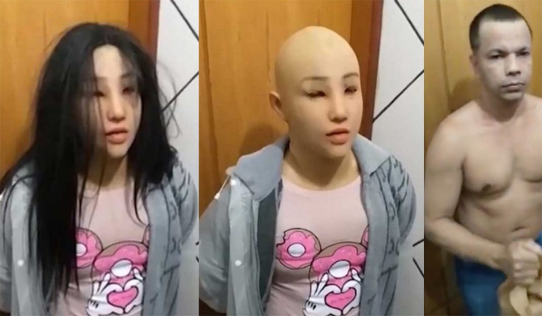 Narco se disfraza como su hija para huir