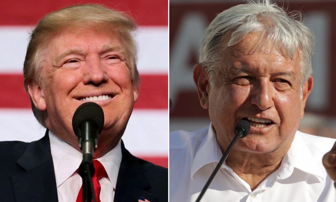 López Obrador sostiene conversación telefónica con Donald Trump