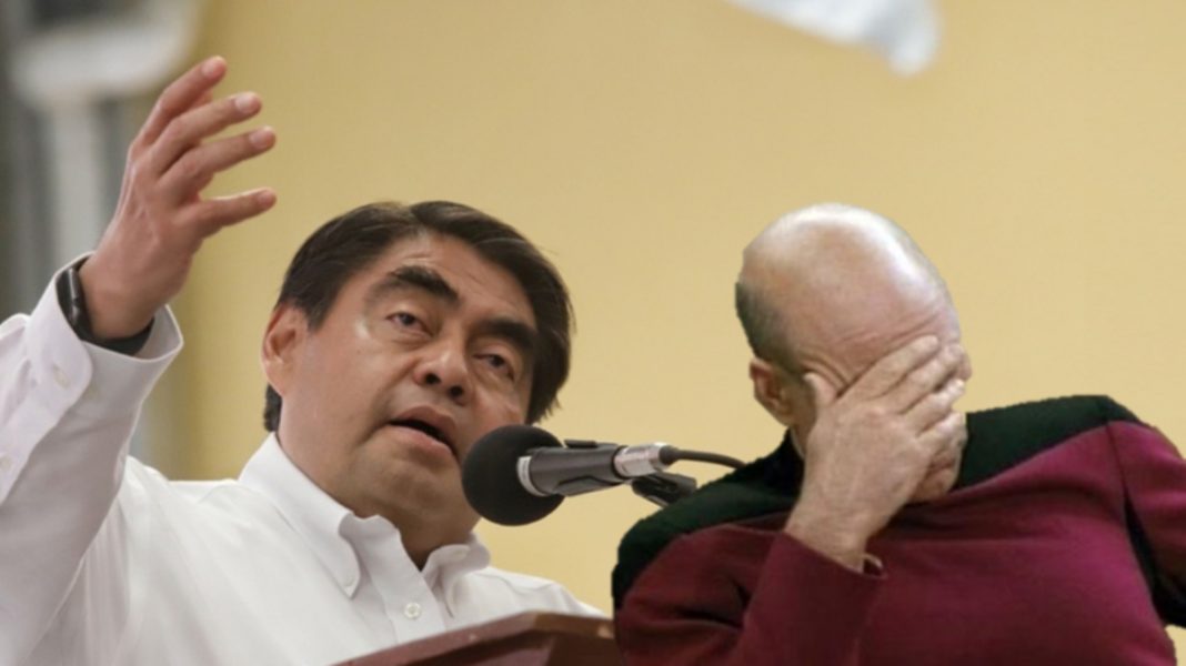 «Yo gané, me robaron y Dios los castigó»: Miguel Barbosa, gobernador de Puebla