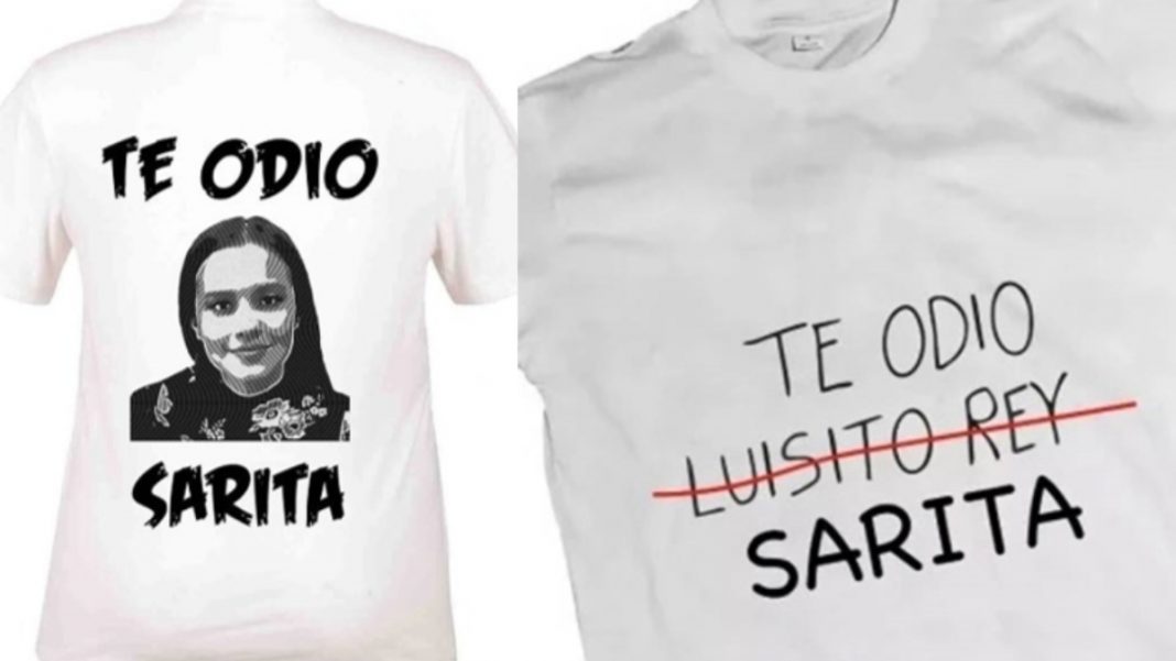 «Te odio Sarita», la playera que todo México quiere