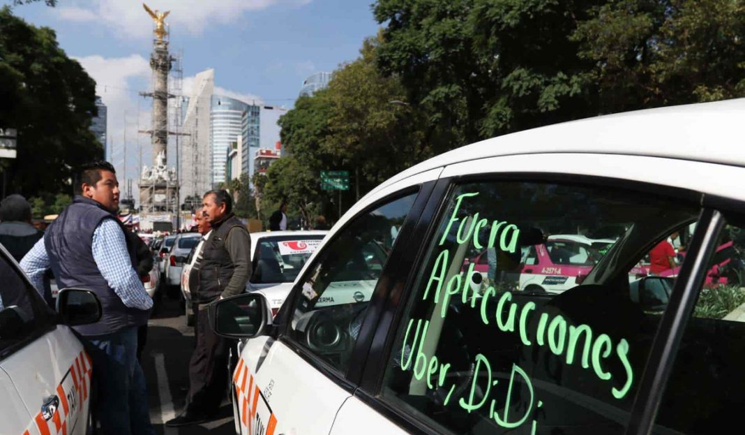 Taxistas paralizarán de nuevo la CDMX el próximo lunes