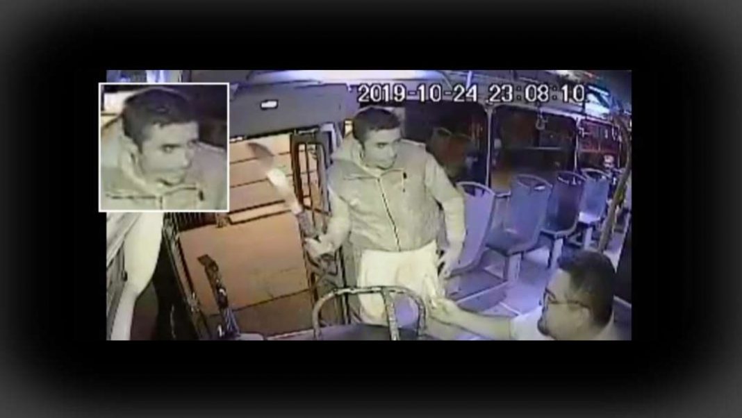 Ladrón amenaza a conductor de ruta 611 con un machete