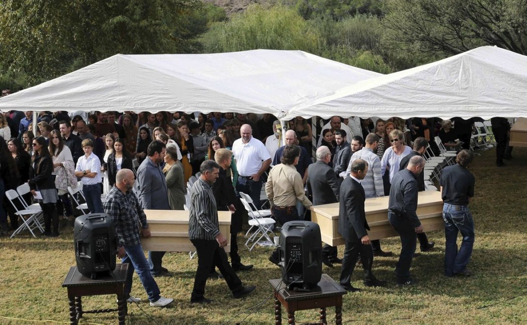 Escolta GN a familiares de los LeBarón y los Langford a funerales