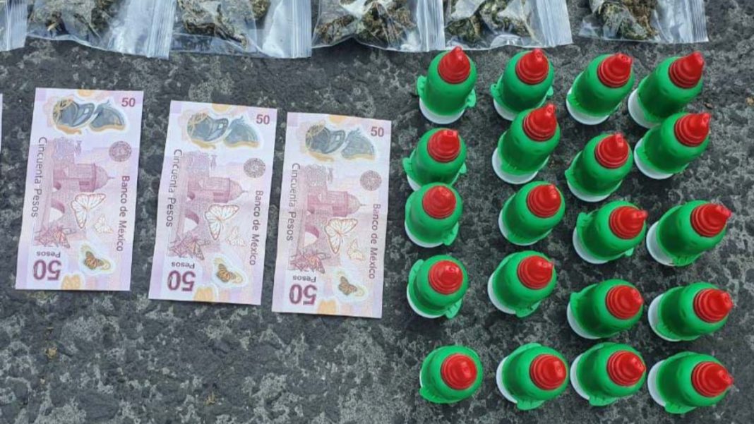 CU: Detienen a tres que vendían dulces de tamarindo con marihuana