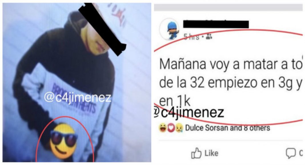 Alumno amenaza con tiroteo en secundaria: «Voy a matar a todos»