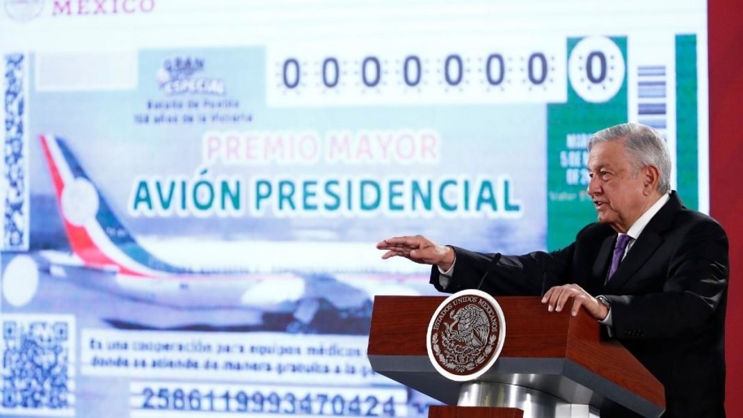 ¿Vives en la CDMX? Si ganas la rifa del «avión presidencial» ¡no pagarás impuestos!