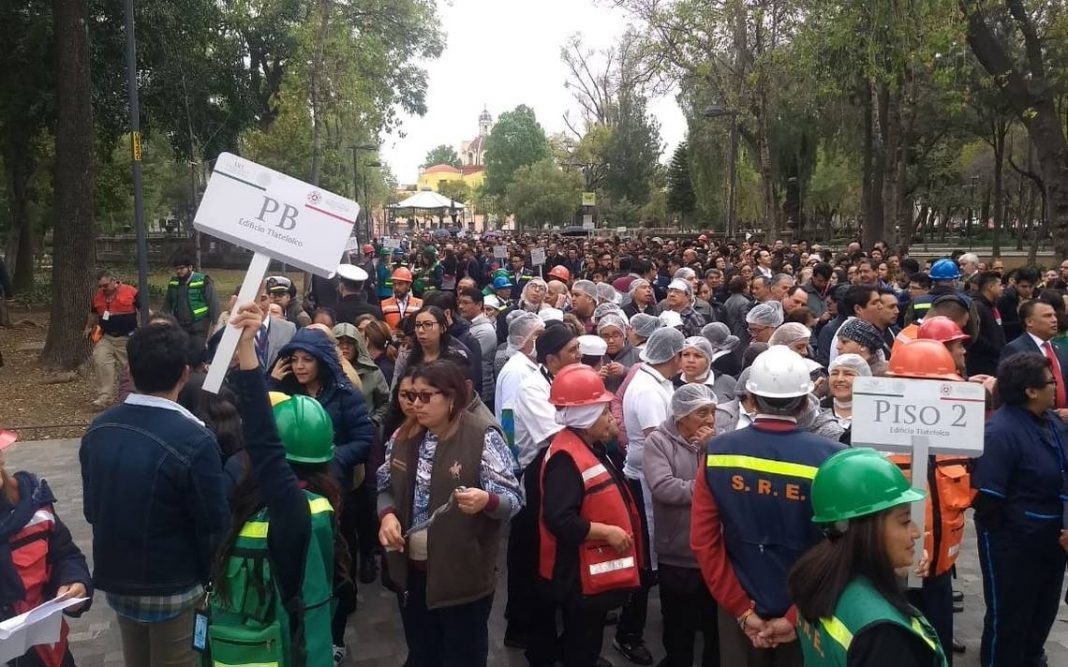 Macrosimulacro convocó a casi ocho millones de capitalinos Sheinbaum