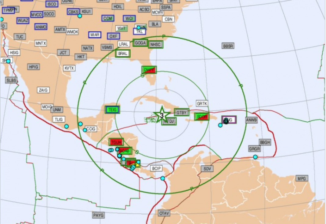 Sismo de magnitud 7,7 en Cuba y Jamaica