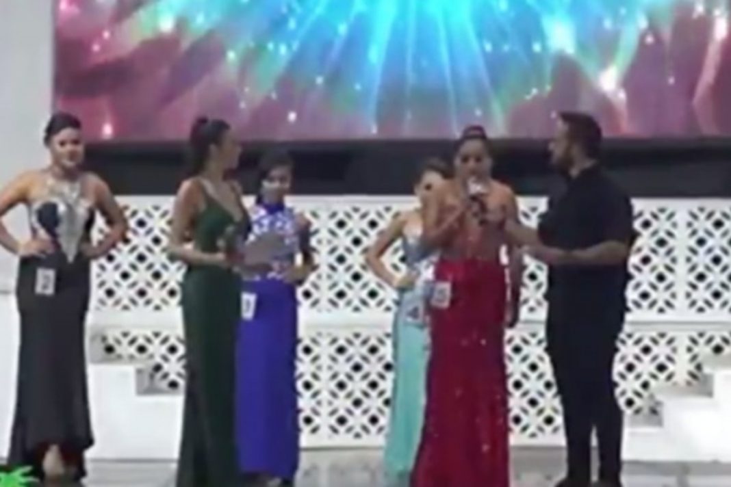 El cambio climático se debe a “las hormonas del Sol”: participante en certamen de belleza