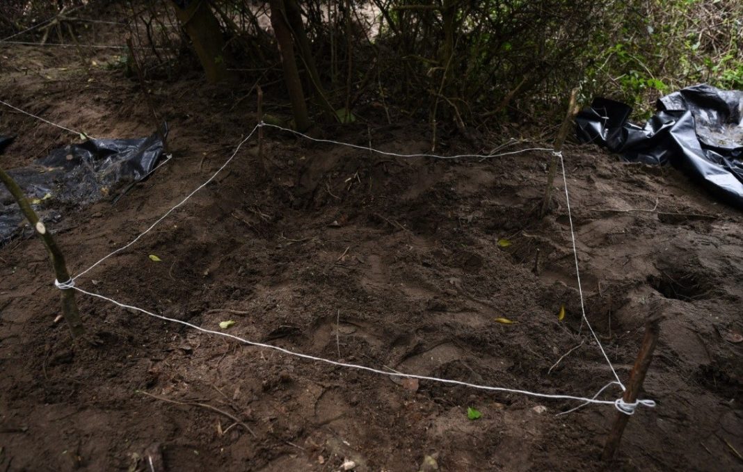 Hallan fosas clandestinas en San Luis Potosí
