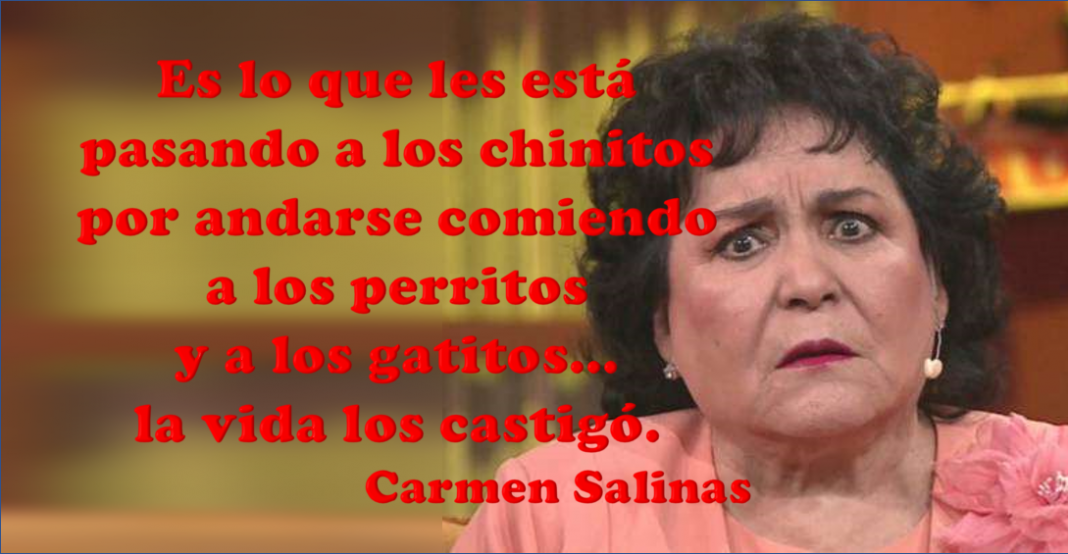 Embajada de China exige a Carmen Salinas se disculpe por sus comentarios