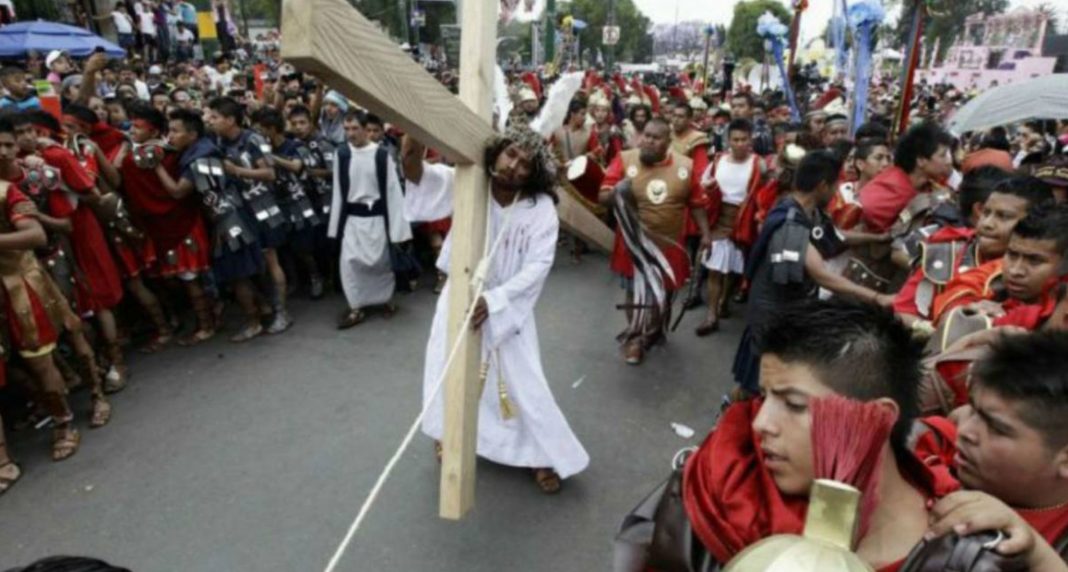 Por coronavirus viacrucis de Iztapalapa se verá por TV e internet