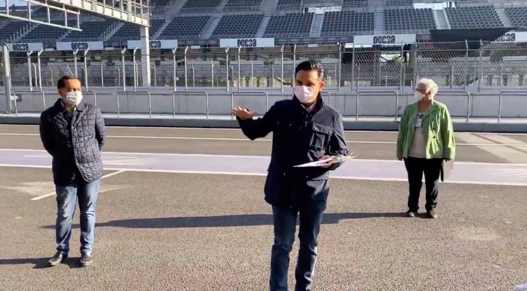 Autódromo Hermanos Rdz se transforma en hospital para atender COVID-19