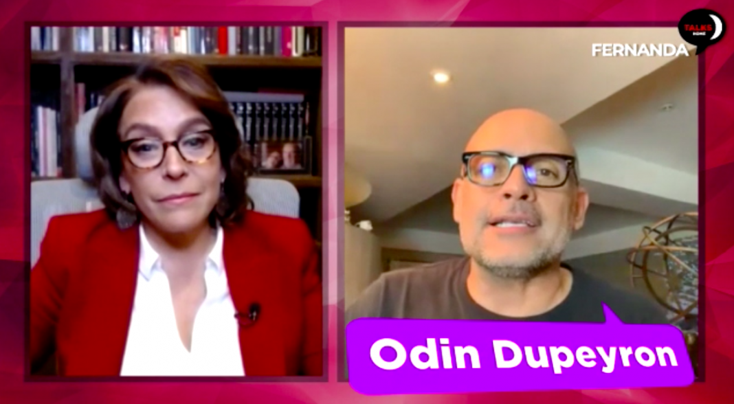 Odin Dupeyron, la cuarentena y Fernanda Familiar