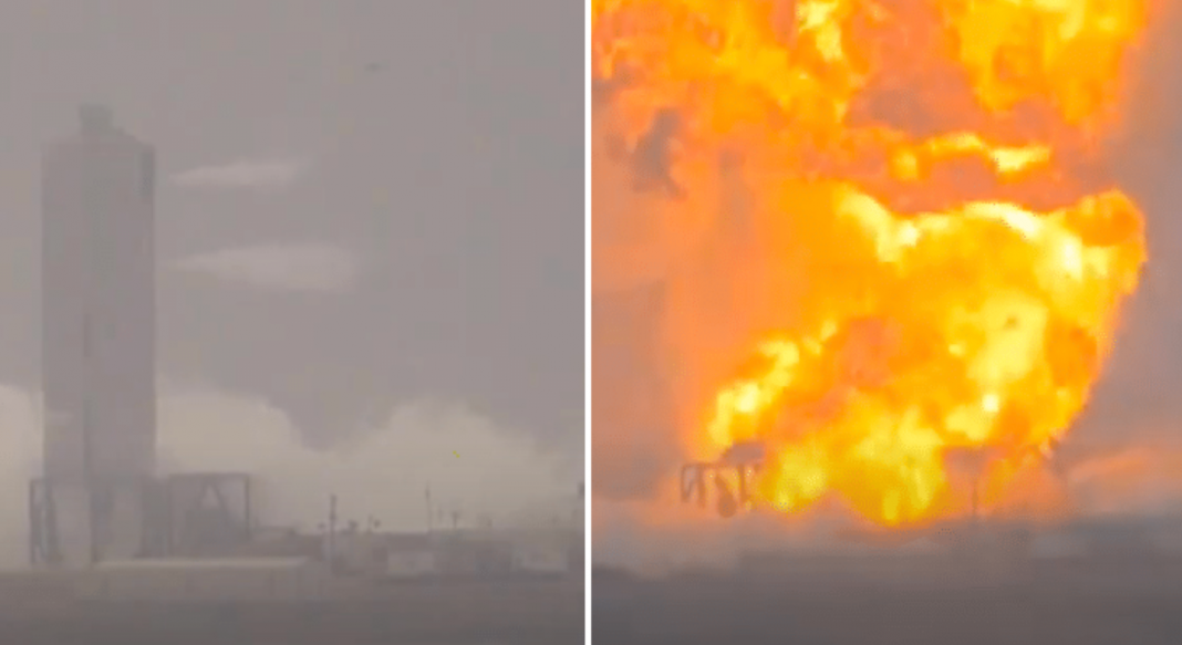 Explota nave espacial de SpaceX durante pruebas