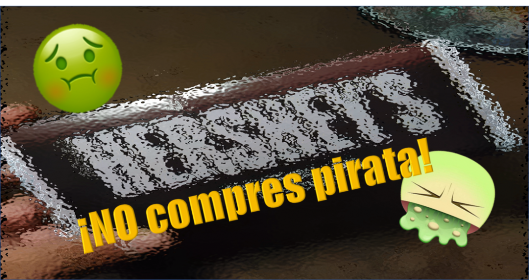 Compró un chocolate en el metro, mira lo que le salió