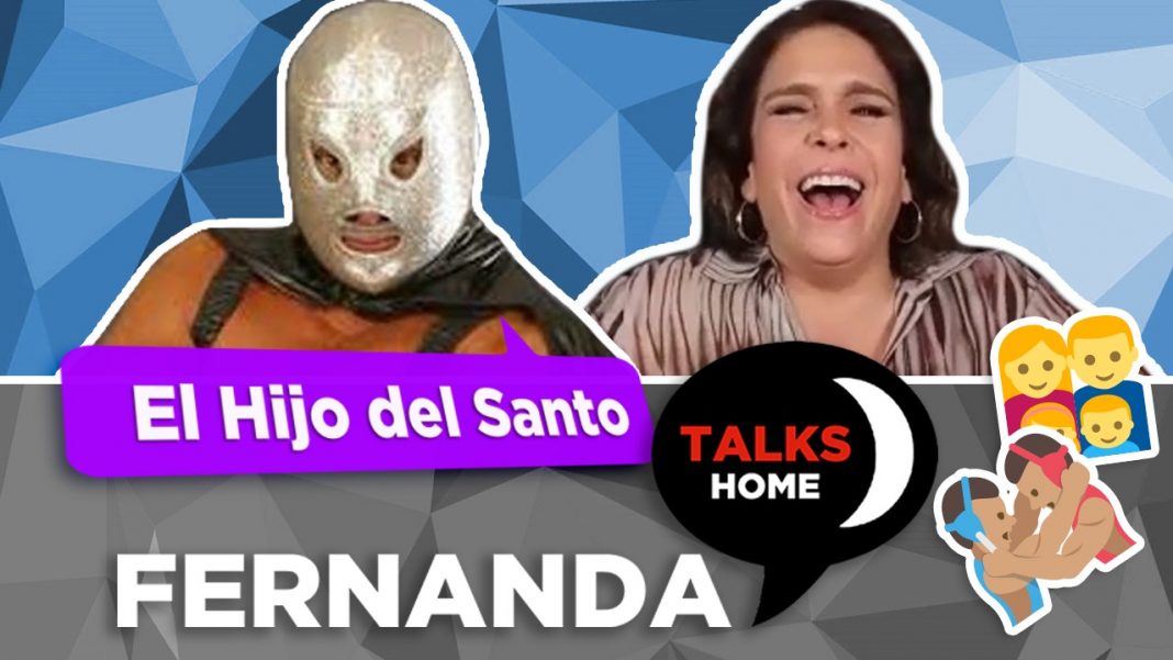Santo llamando a Fernanda Talks Home